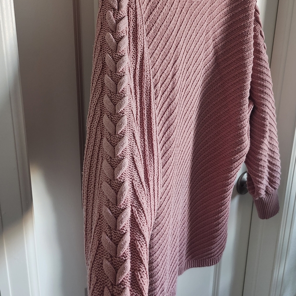 Simply Vera Dusty Pink Knit Sweater - Picture 6 of 10